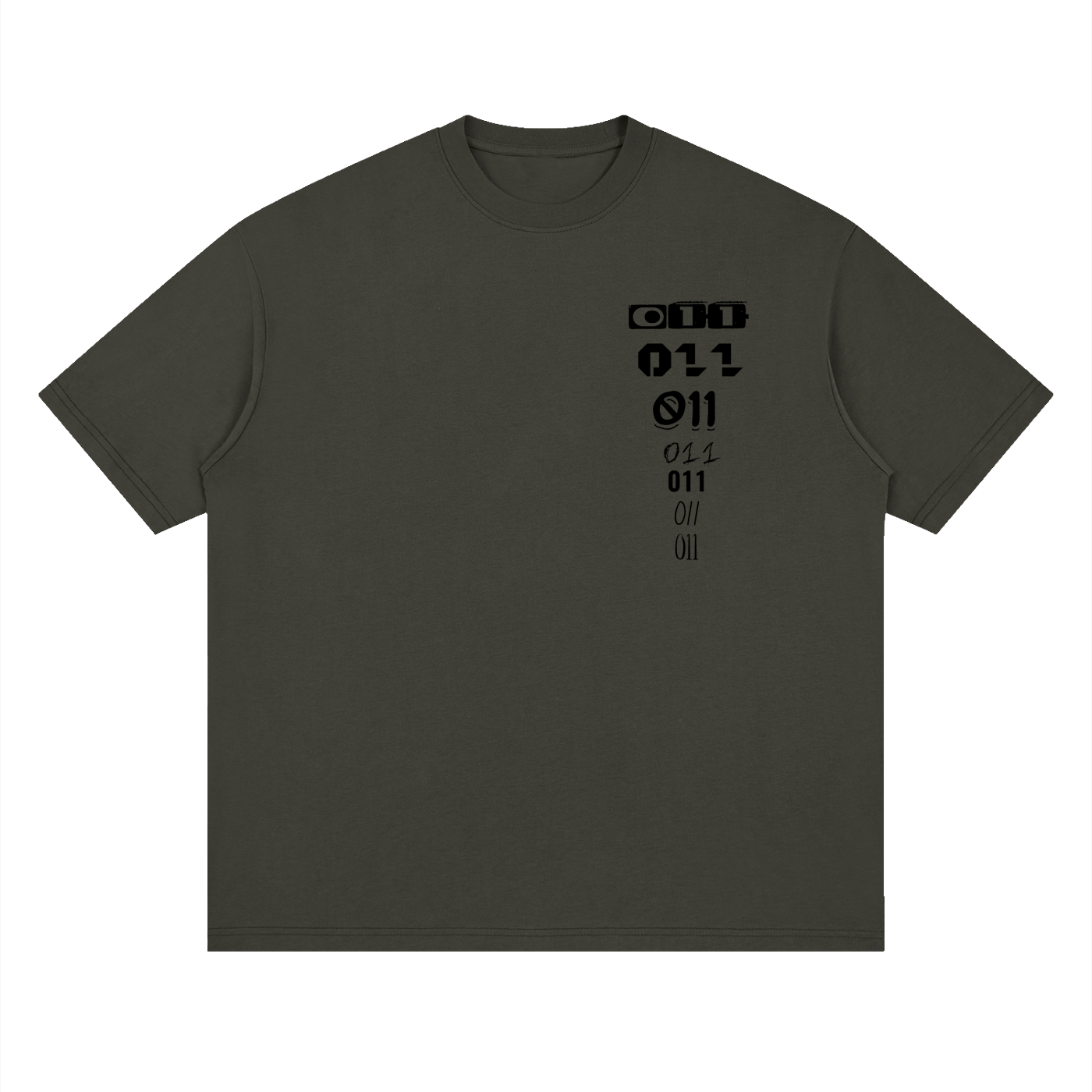 011 Fonts T-Shirt