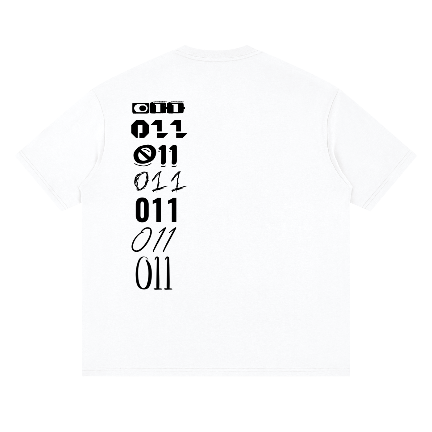011 Fonts T-Shirt